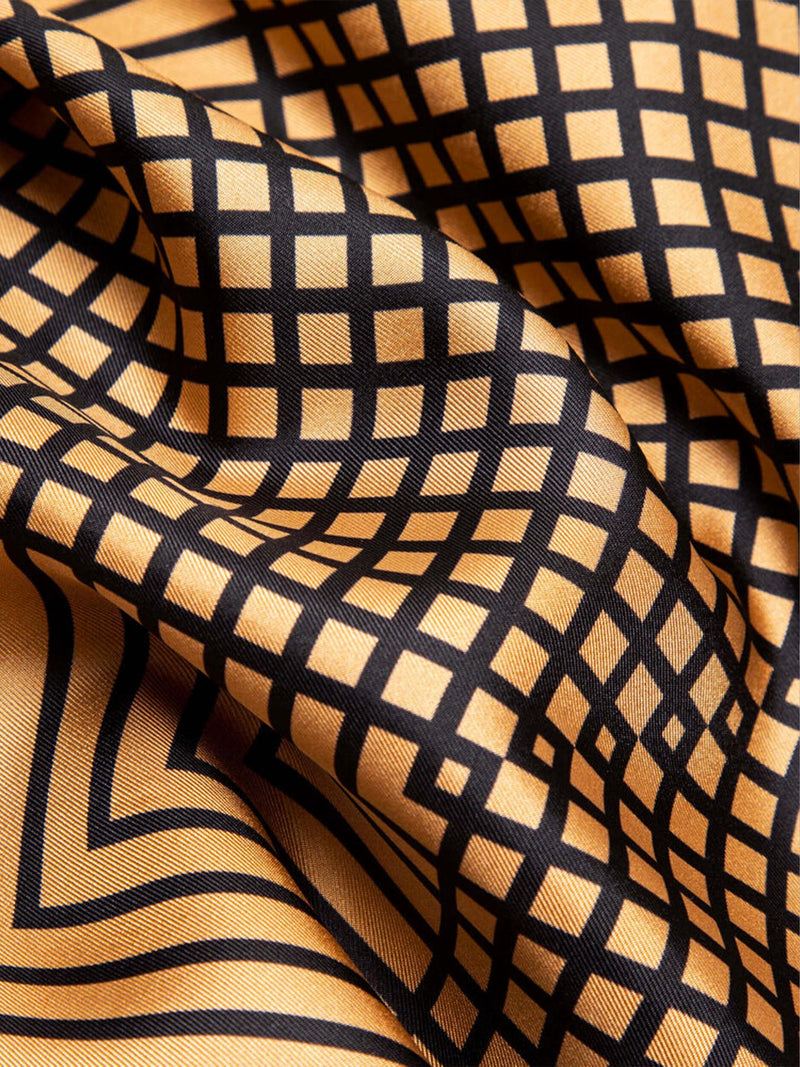Minimal Illusion Silk Scarf (7 colours)